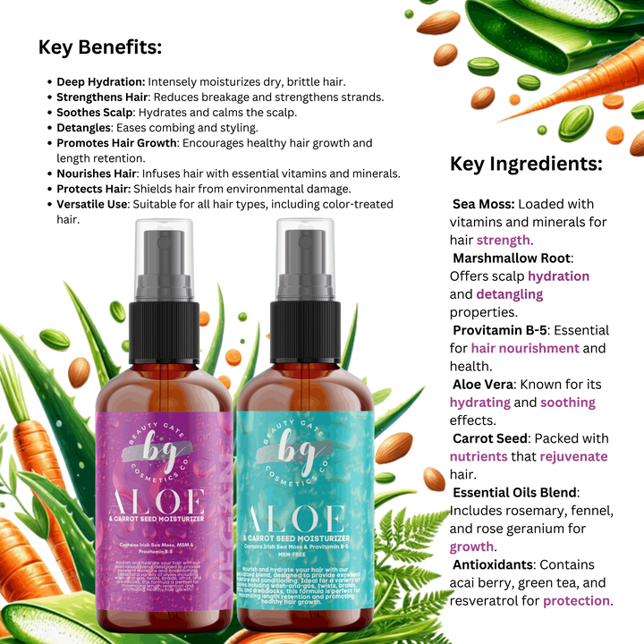Beauty Gate Aloe & Carrot Seed Moisturizer