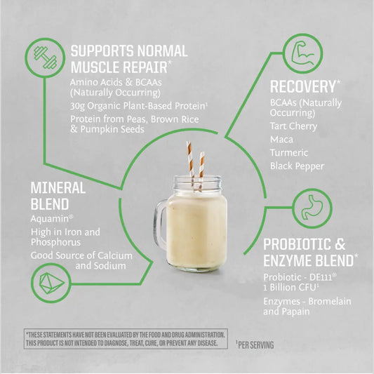 Sunwarrior - Unflavored Active Protein - Plant-Based, Gluten-Free Sunwarrior