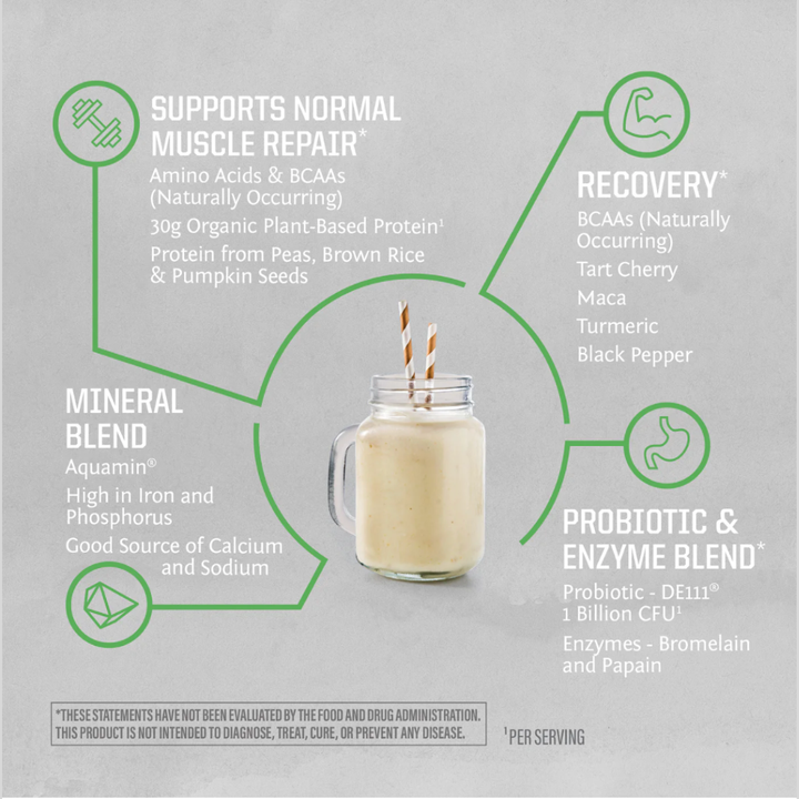 Sunwarrior - Unflavored Active Protein - Plant-Based, Gluten-Free