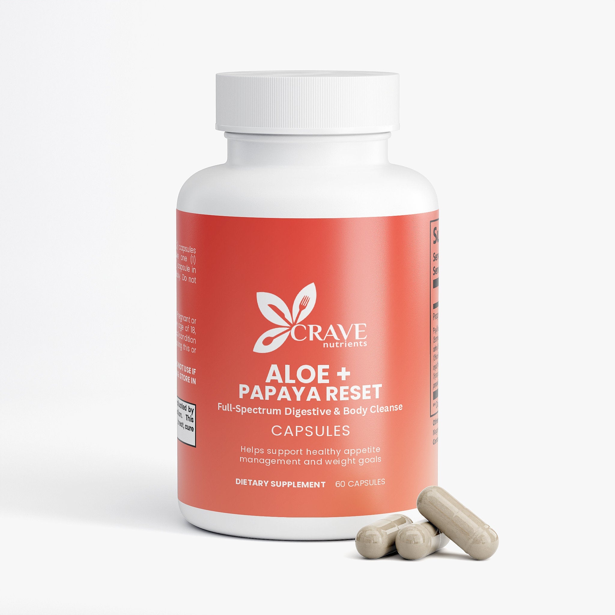 Aloe +  Papaya Reset Full-Spectrum Digestive & Body Cleanse Crave Nutrients