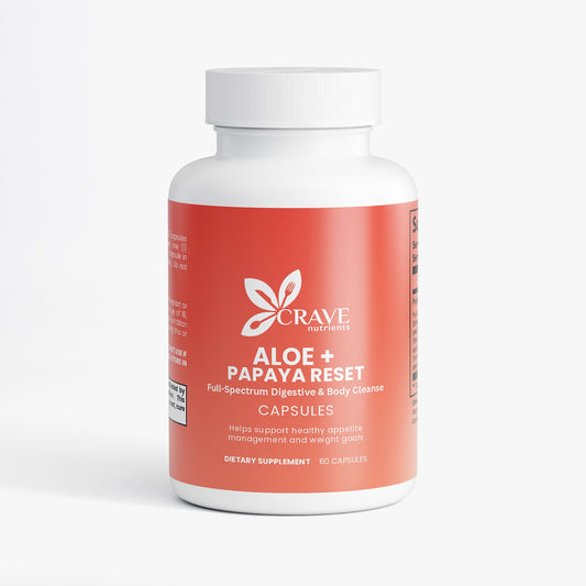 Aloe +  Papaya Reset Full-Spectrum Digestive & Body Cleanse Crave Nutrients
