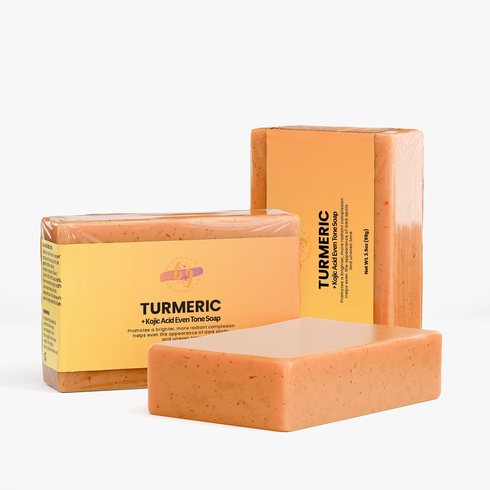 Turmeric + Kojic Acid Even Tone Soap Crave Nutrients