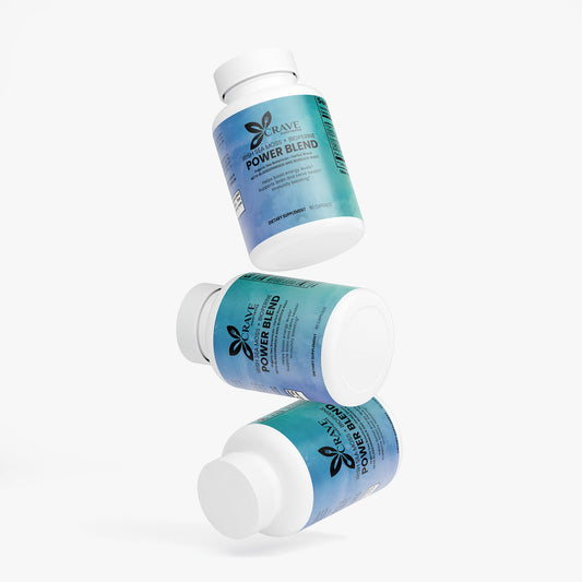 Irish Sea Moss + BioPerine Power Blend with Bladderwrack and Burdock Root Crave Nutrients