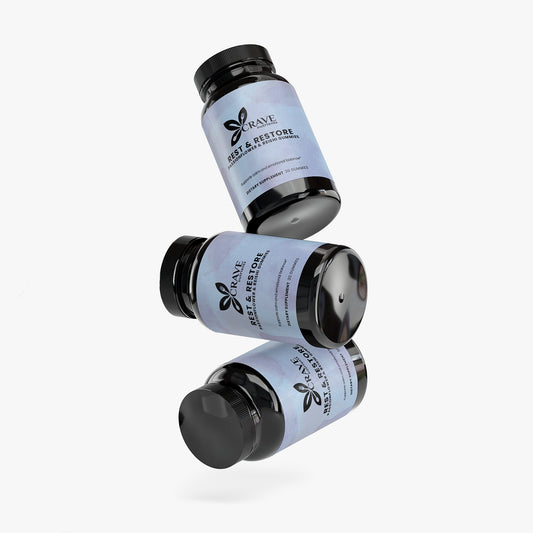 Rest & Restore Passionflower & Reishi Gummies Crave Nutrients