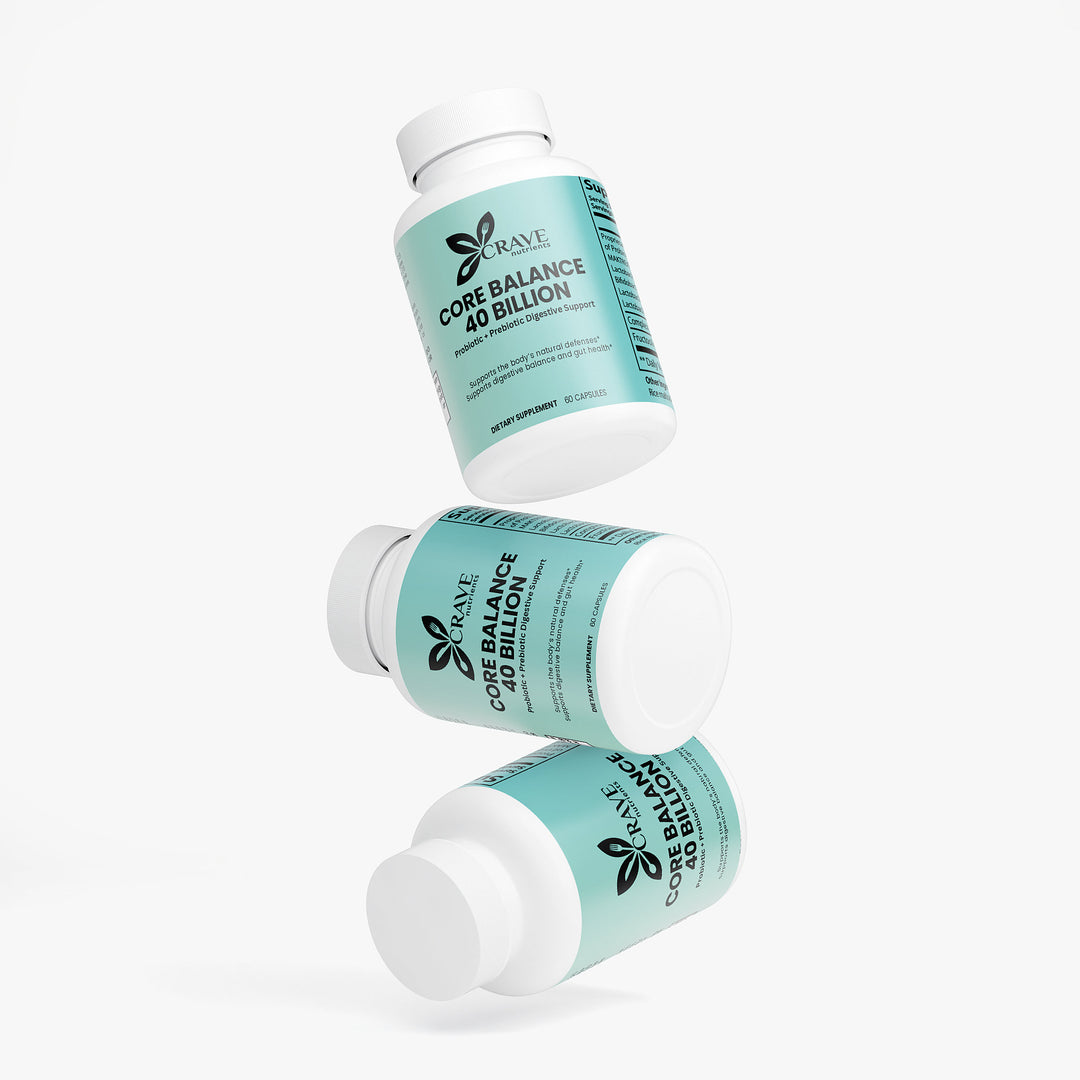 Core Balance 40 Billion - Probiotic + Prebiotic Digestive Support