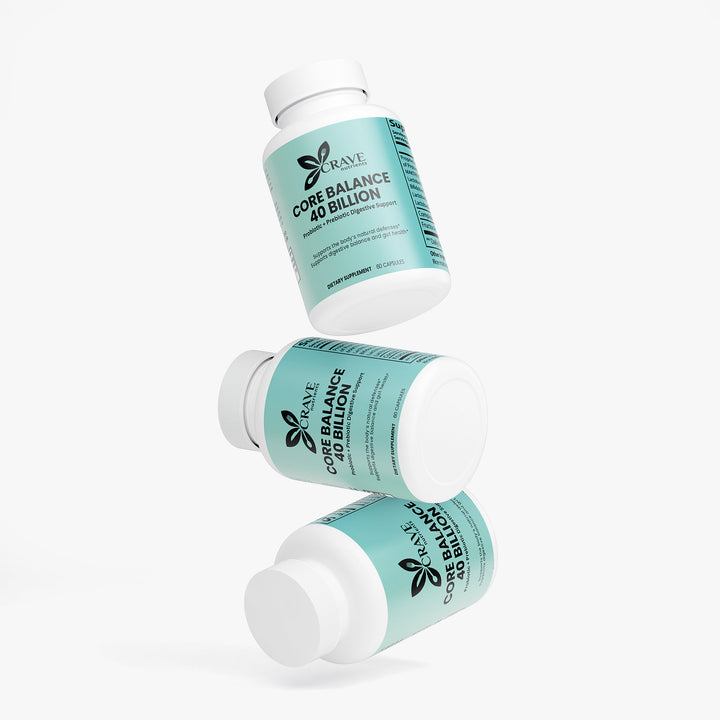 Core Balance 40 Billion - Probiotic + Prebiotic Digestive Support