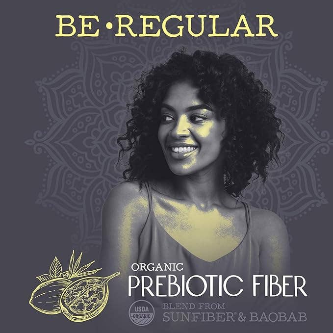 Be Well Plant-Derived Prebiotic Fiber Powder – Gut Health & Digestive Support Sunwarrior