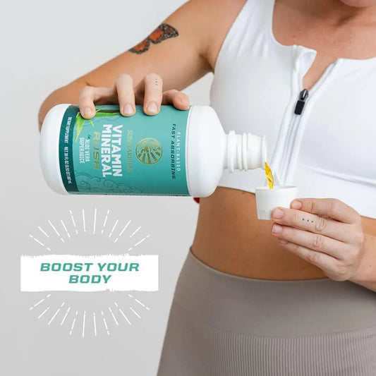 Sunwarrior - Liquid Vitamin Mineral Rush - Aloe Vera Juice Sunwarrior