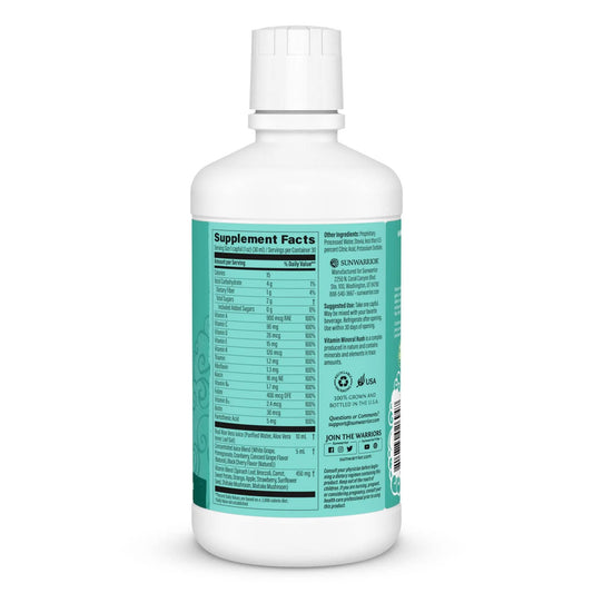 Sunwarrior - Liquid Vitamin Mineral Rush - Aloe Vera Juice Sunwarrior