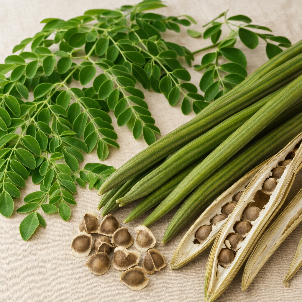 Botanical ingredient source for Virgin Moringa Oil
