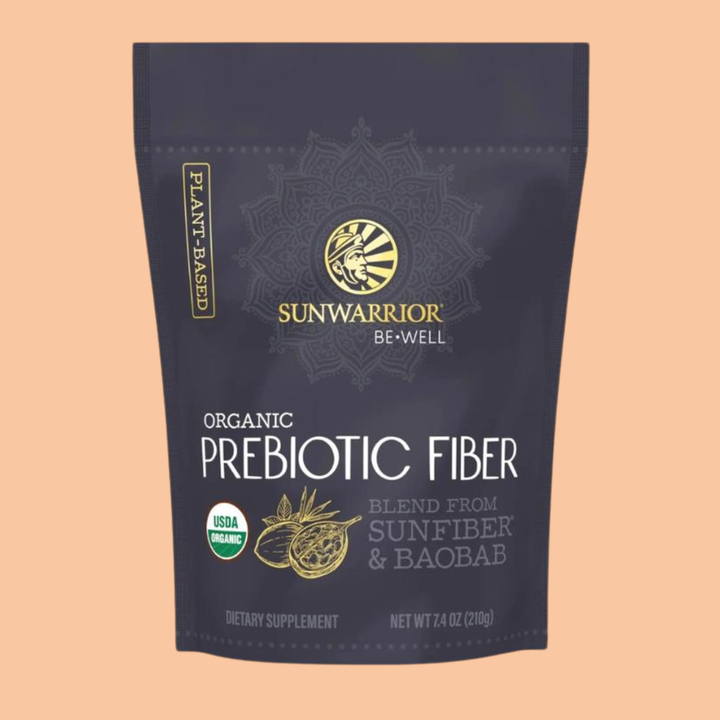 Sunwarrior - Be Well Prebiotic Fiber Powder Supplement - Organic