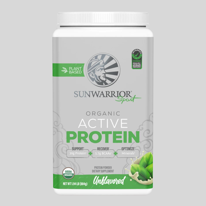 Sunwarrior - Unflavored Active Protein - Plant-Based, Gluten-Free