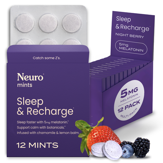 Neuro - Sleep and Recharge | Night Berry Flavor | Extra Strength Neuro