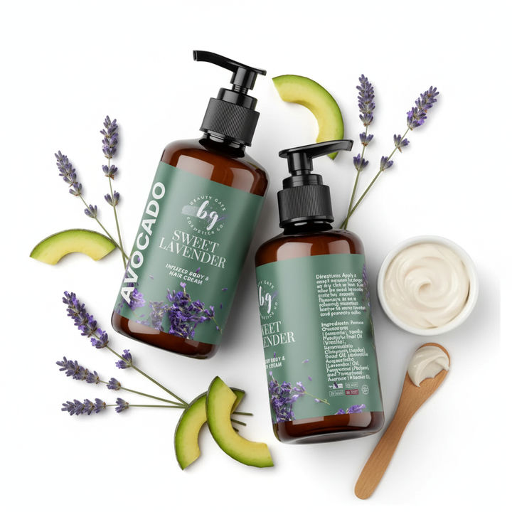 Avocado Hair & Body Cream – Lightweight Moisture & Glow