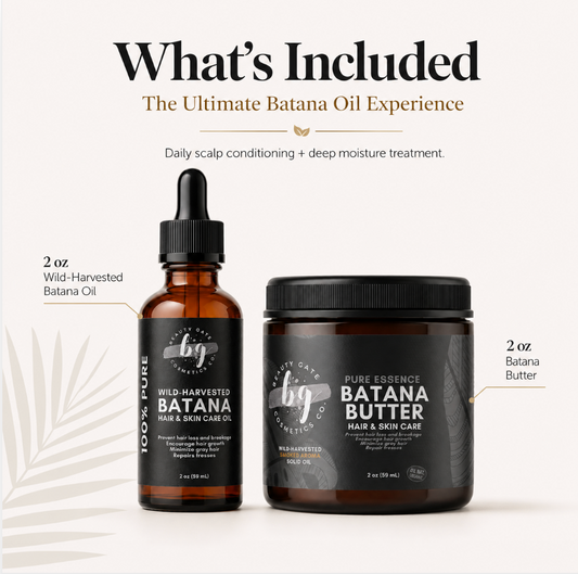 Batana Oil (Liquid and Solid) Kit Go Natural 247