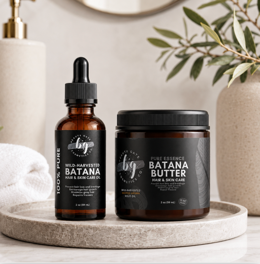 Batana Oil (Liquid and Solid) Kit Go Natural 247