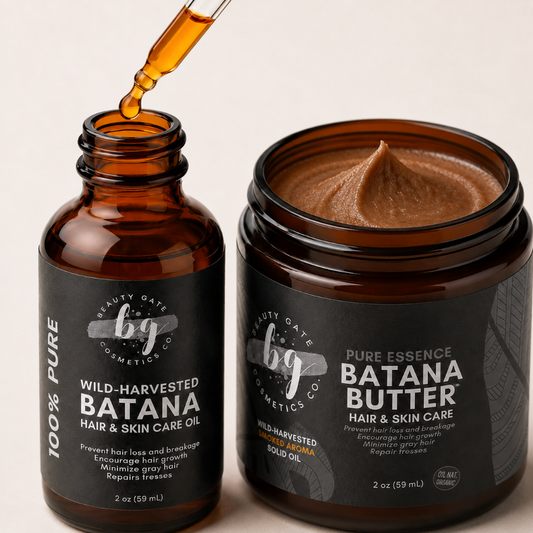 Batana Oil (Liquid and Solid) Kit Go Natural 247