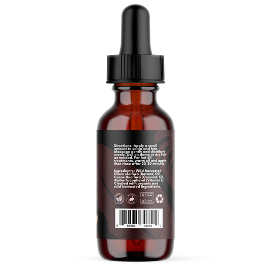 Coconut & Batana Oil Hair Conditioning Serum – Lightweight Frizz Control Beauty Gate Cosmetics