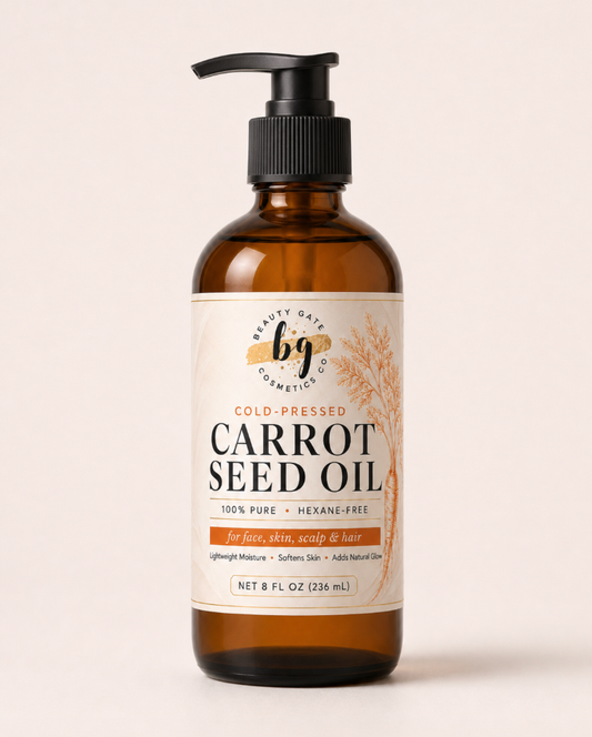 Carrot Seed Oil - 100% Cold-pressed Carrier Oil Beauty Gate Cosmetics / Fulfilled by Go Natural 247