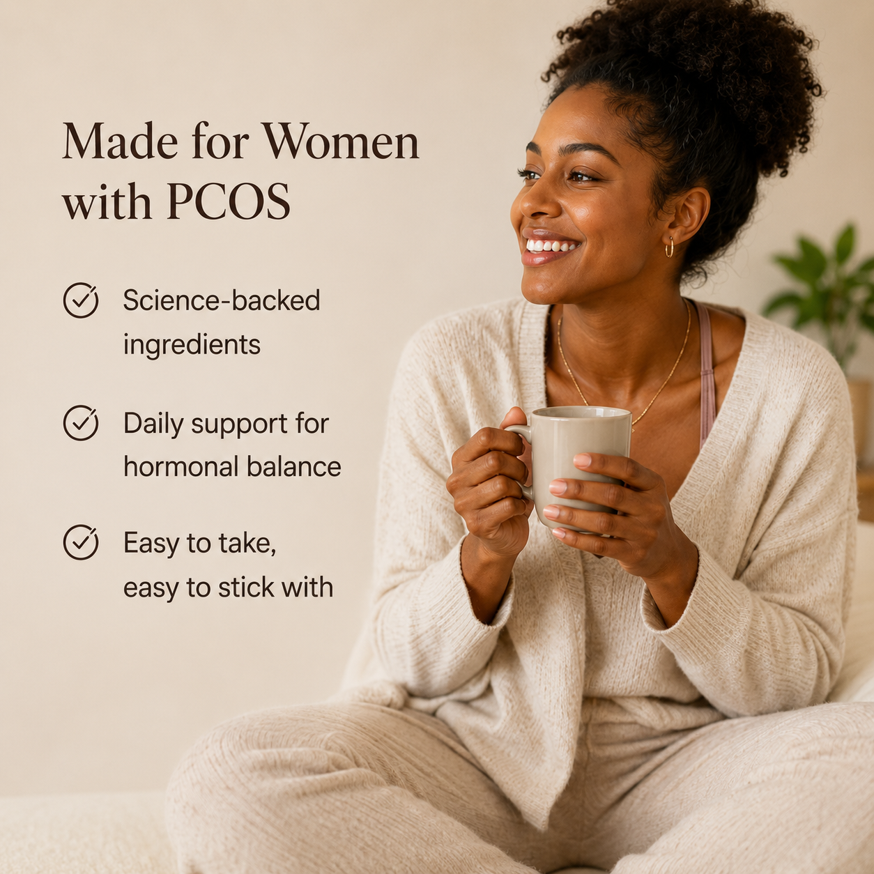 PCOS Hormone Balance Support Pack for Women Crave Nutrients