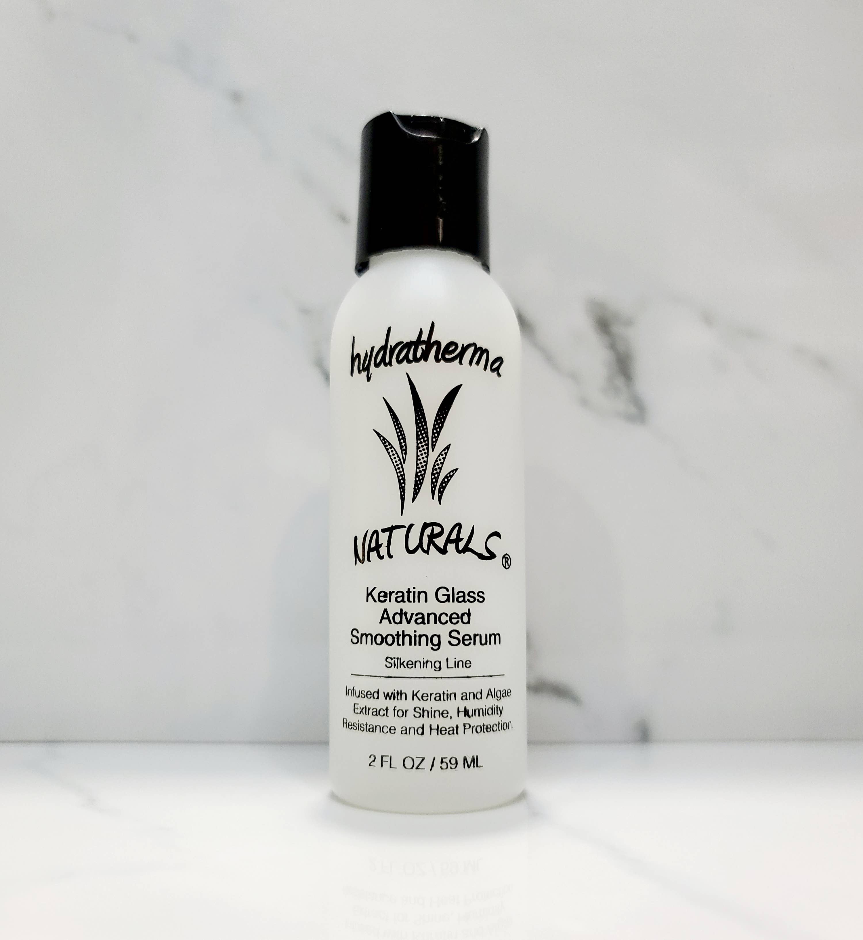 Hydratherma Naturals - NEW! KERATIN GLASS ADVANCED SERUM 2 Oz. *SILK PRESS SYSTEM Hydratherma Naturals
