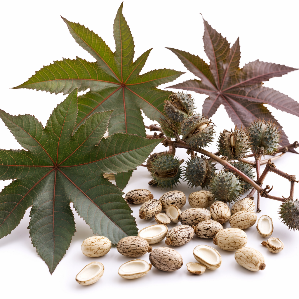 Botanical ingredient source for Pure Cold-Pressed Castor Oil