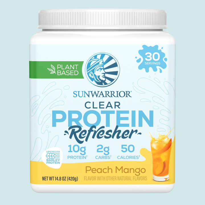 Sunwarrior - Clear Refresh Peach Mango Protein Powder - Barley Protein