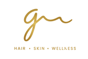 Gold logo with 'gn' on a transparent background