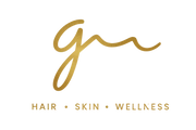 Gold logo with 'gn' on a transparent background