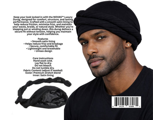NOVAS Luxury Durag NOVAS Men's Collection