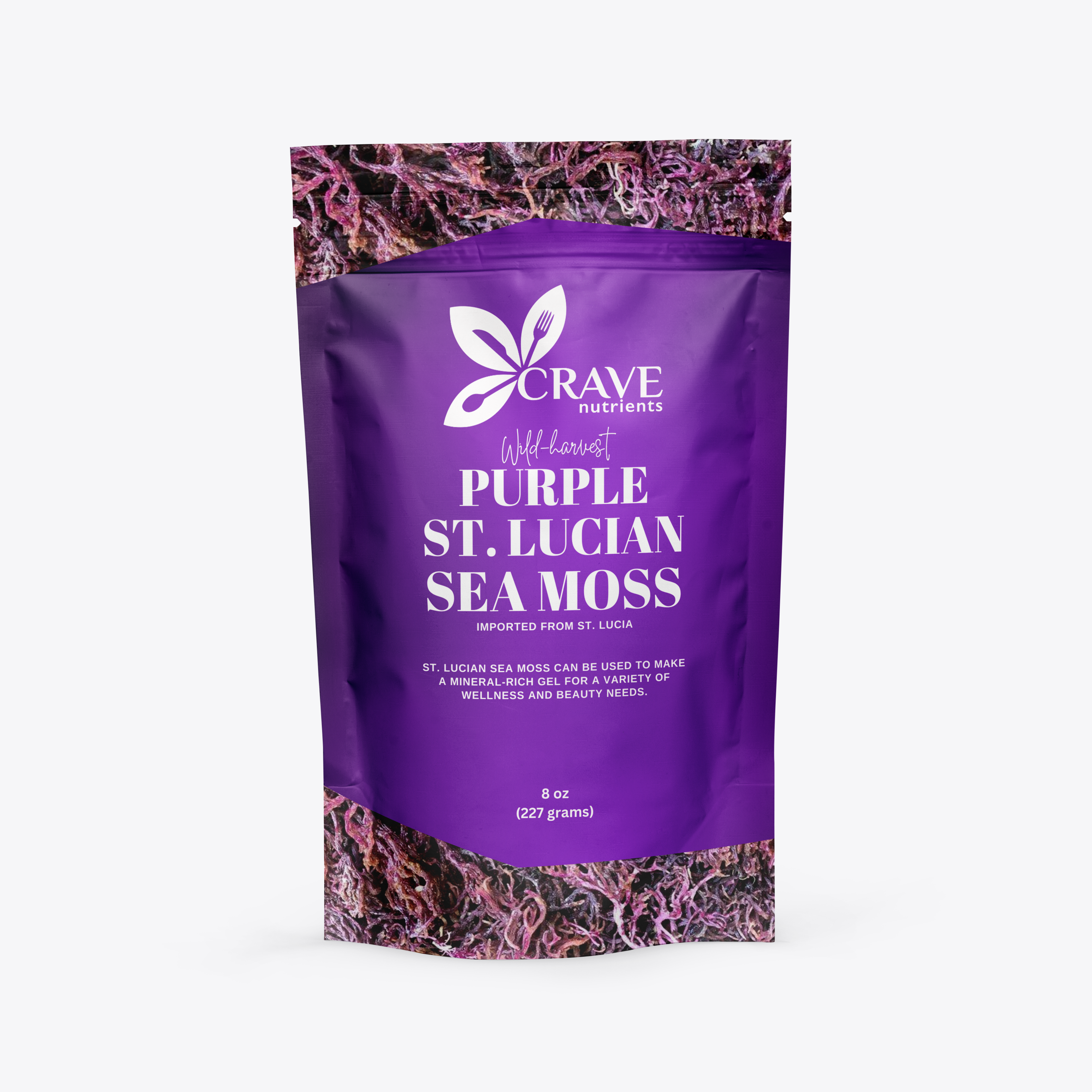 Wild-harvested St. Lucian Purple Sea Moss – Go Natural 247