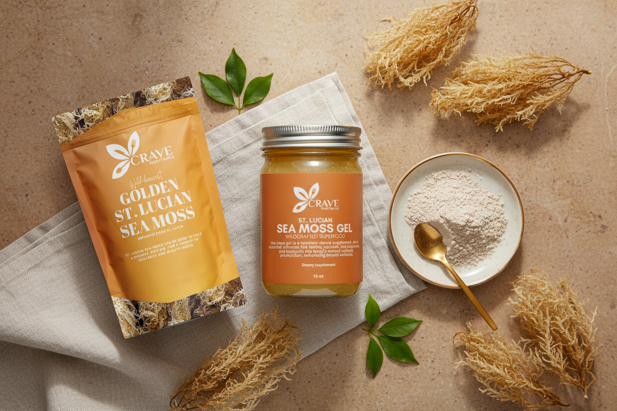 Sea Moss Wellness Bundle | Gel + Raw + Powder – Go Natural 247