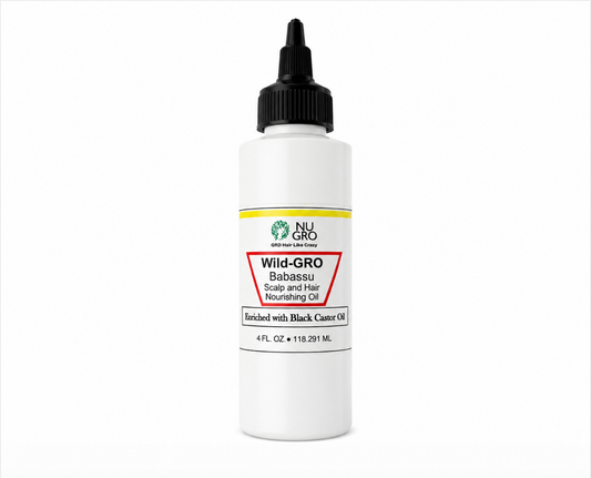 NuGro WildGro Hair-GRO Oil – Herbal Growth & Scalp Oil 4 oz NuGro
