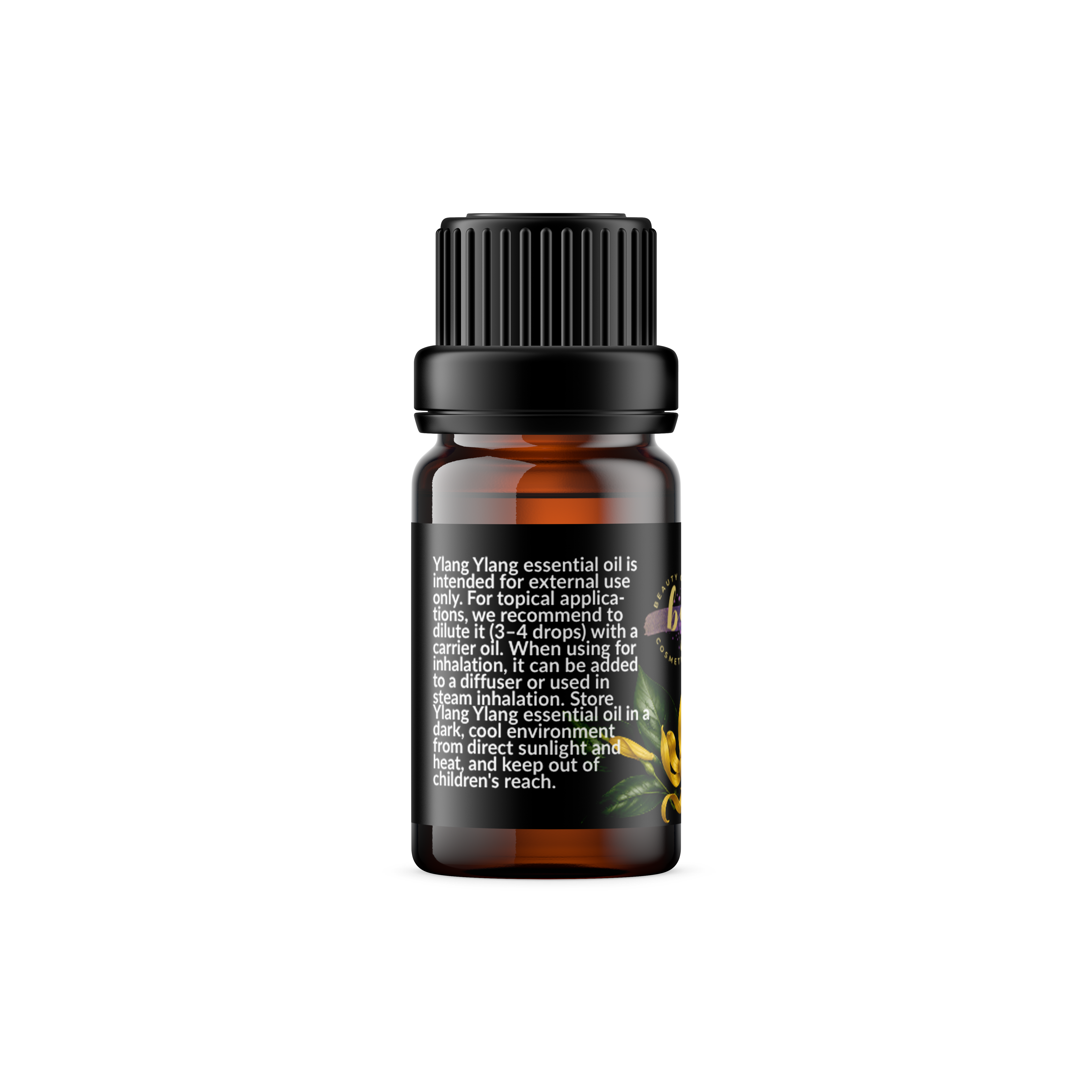 Wild-harvest Ylang Ylang Essential Oil (Cananga odorata var. genuina) Luxe Floral Aromatherapy and Hair Shine Beauty Gate Cosmetics