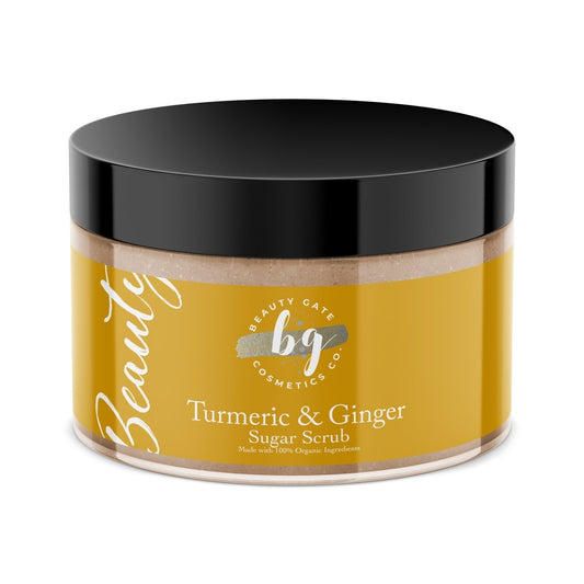 Beauty Gate Turmeric and Ginger Butter-based Sugar Scrub - Go Natural 247