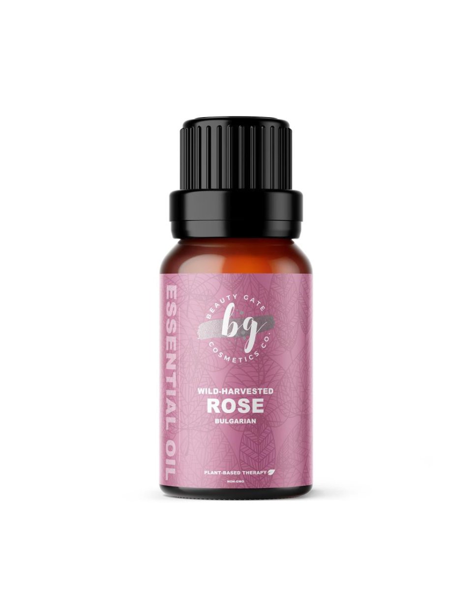 Beauty Gate Wild-harvest Bulgarian Rose Essential Oil - Go Natural 247