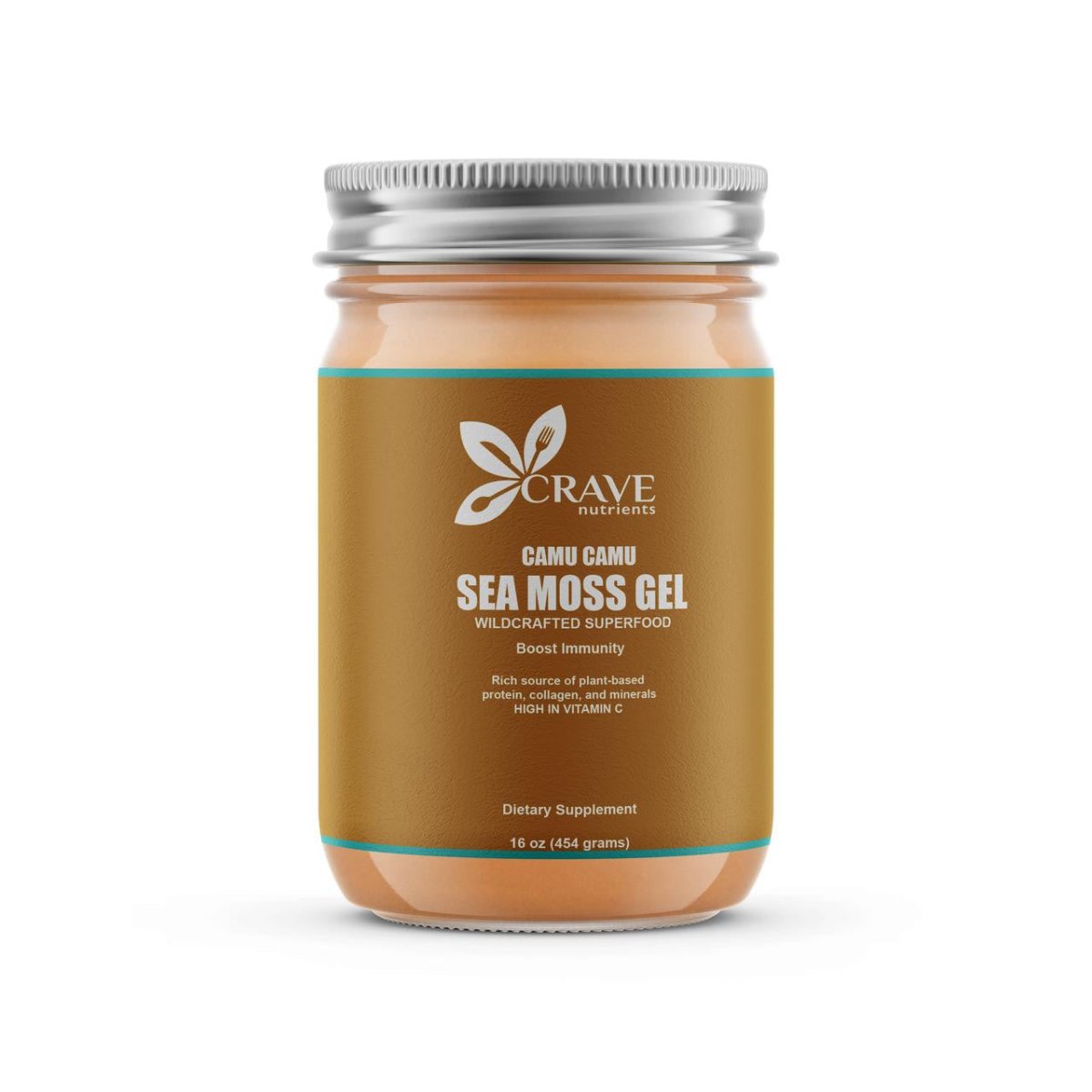 Crave Nutrients Wildcrafted Camu Camu Sea Moss Gel - Go Natural 247
