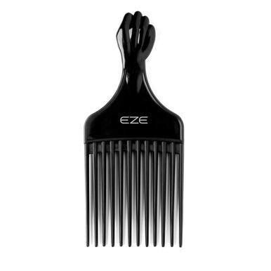 Afro Fist Plastic Hair Pick back view – Go Natural 247