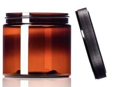 16 oz Amber PET Jar – Go Natural 247